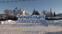 Conseil de ville de Beauceville du 7 fvrier 2022
