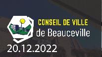 Conseil de ville de Beauceville du 20 dcembre 2022