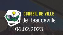 Conseil de ville de Beauceville du 6 fvrier 2023
