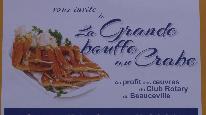 Annonce du souper aux crabes Rotariens 2020