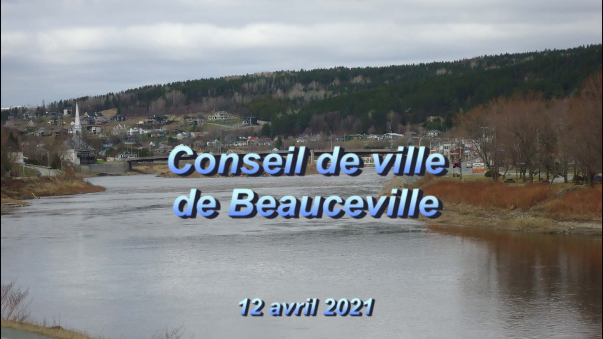 Conseil de ville de Beauceville du 12 avril 2021